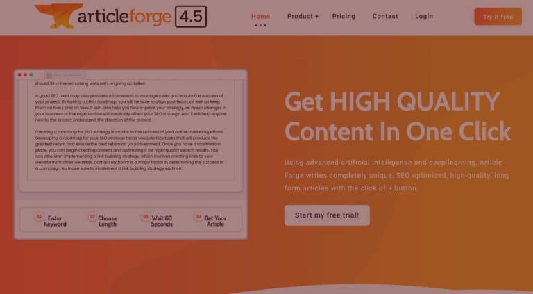 Article Forge Lifetime Deal: Worth it?