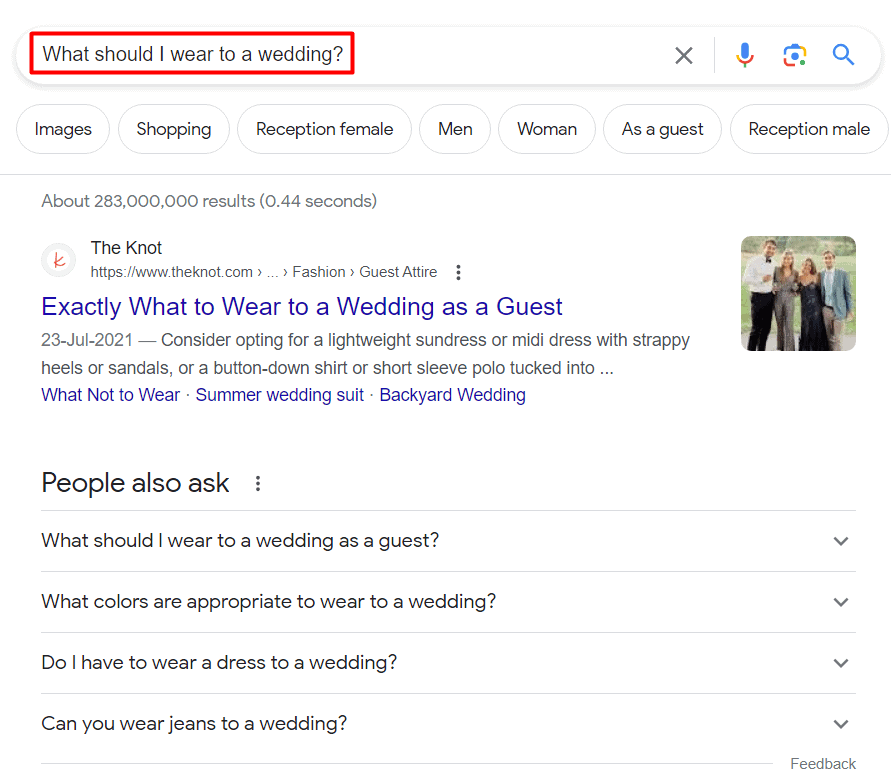 personalized searching in google
